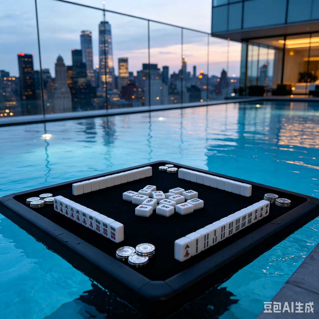 minimal text mahjong set