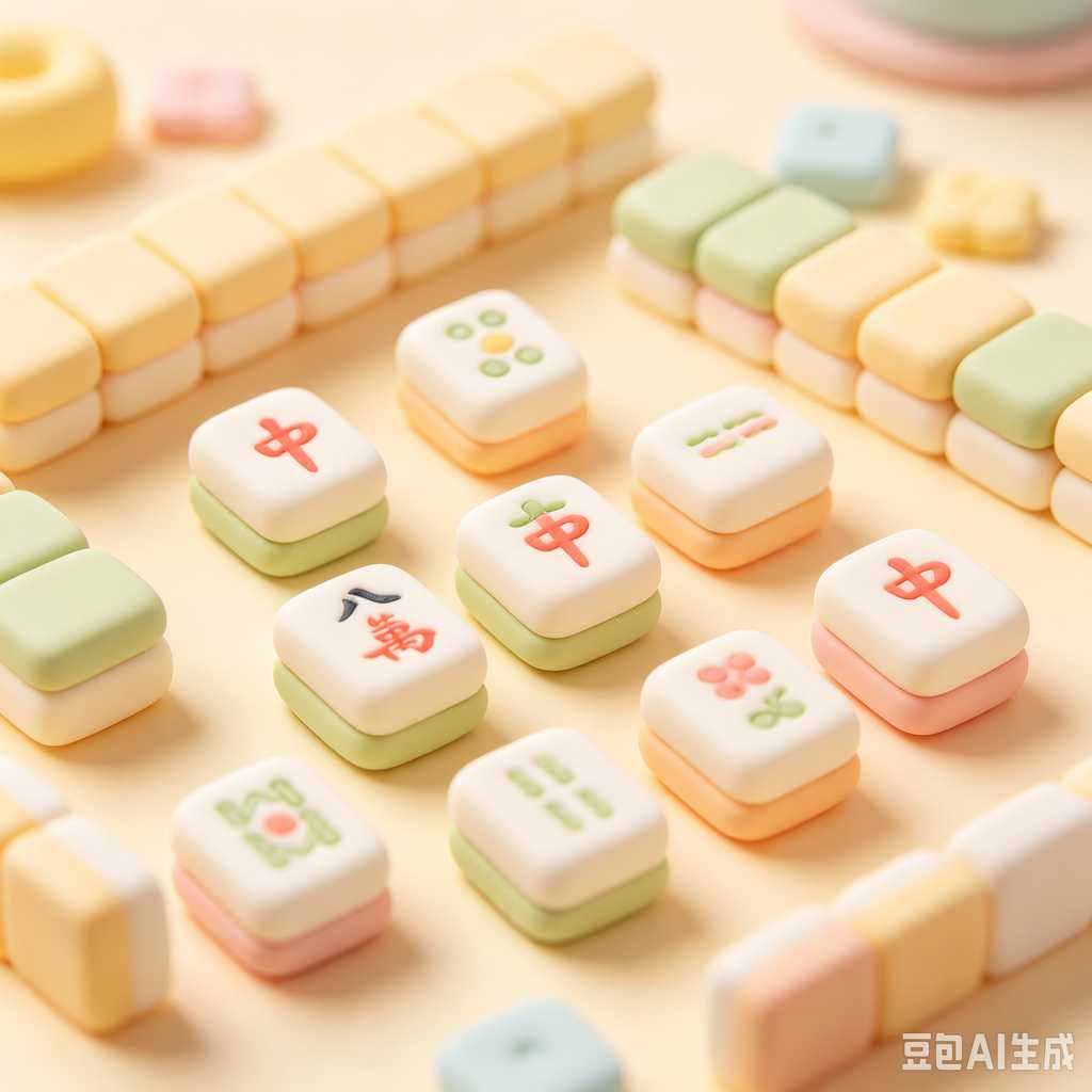 light mahjong storage pouch